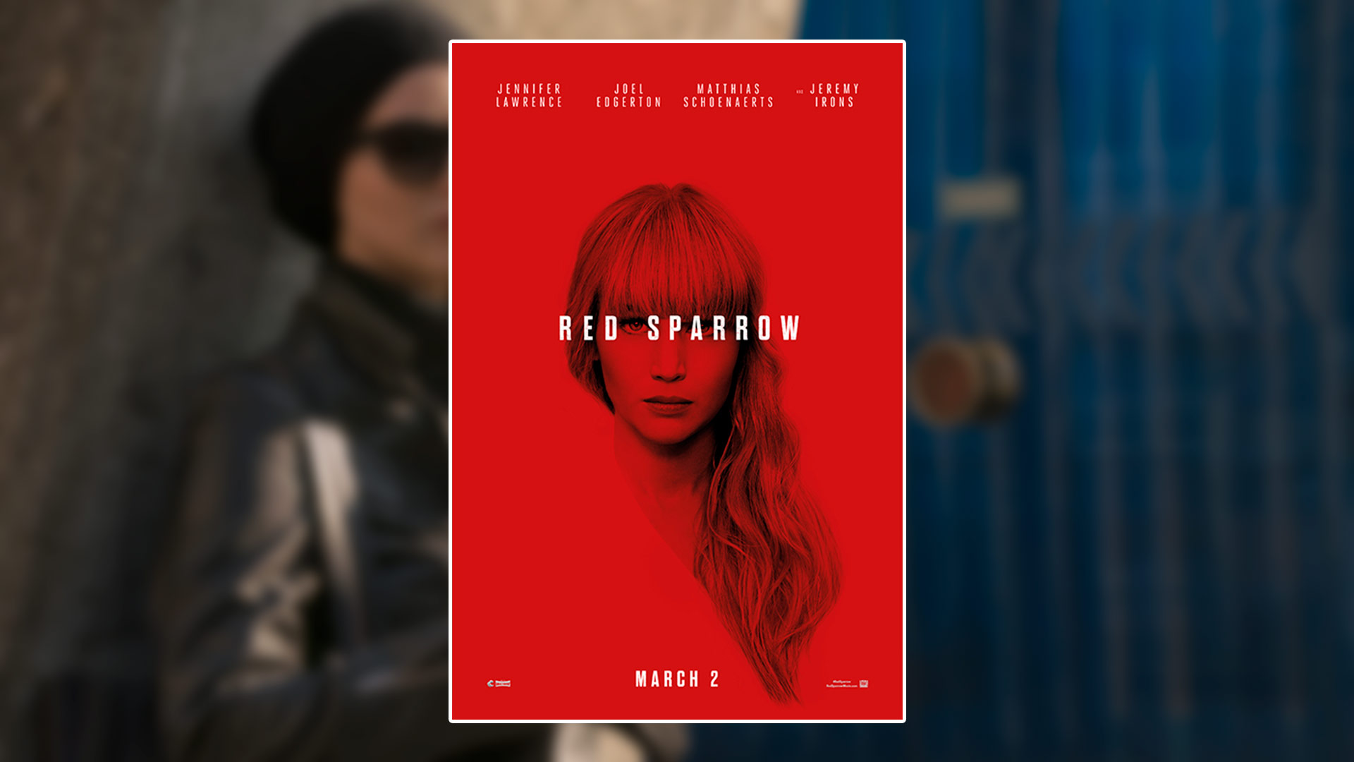 Critique du film Red Sparrow avec Jennifer Lawrence
